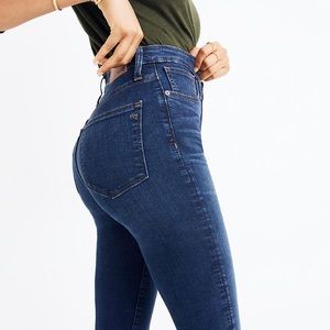 Madewell curvy high rise skinny jeans